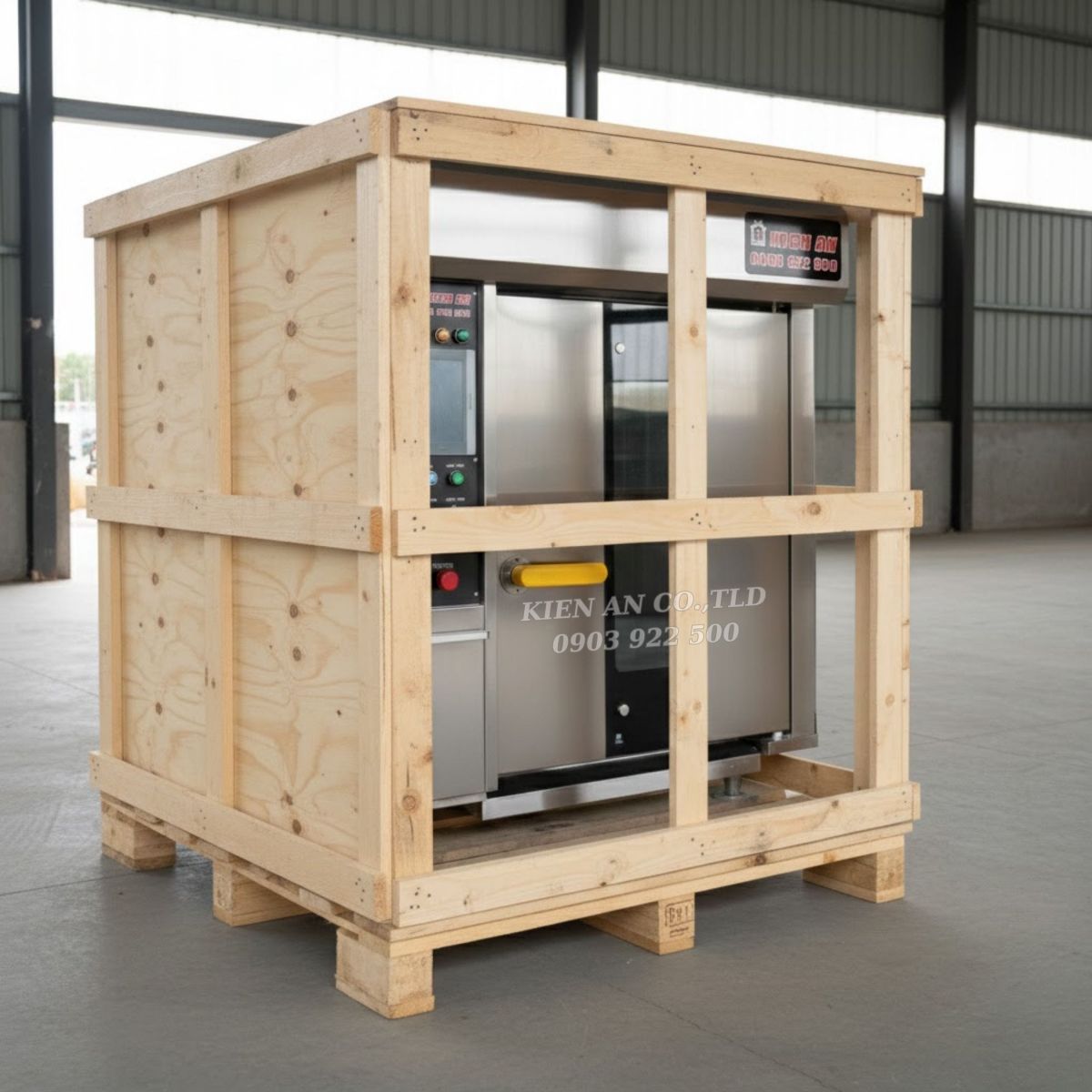 Lò bánh mì Kiến An xuất khẩu